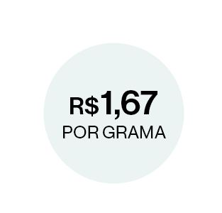 PRECO POR GRAMA